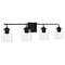 Quoizel Thoresby 4-Light Matte Black Vanity Light THO8631MBK - alternate 5